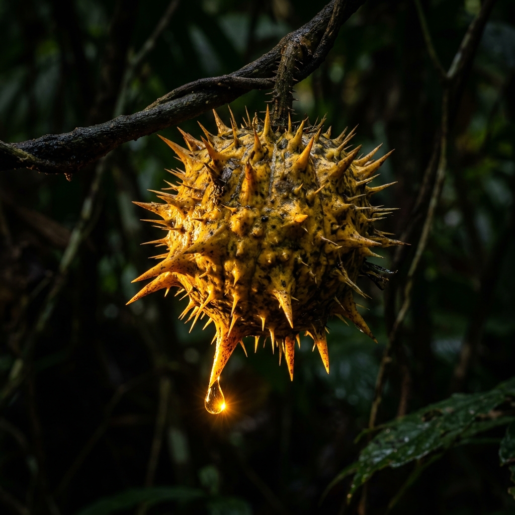 Mysterious spiky seed pod